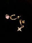 LV ICONIC Pink Heart Earrings