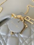 Mini Lady Dior Bag Pearlescent Lambskin