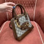 GUCCI Horsebit 1955 Top Handle Bag