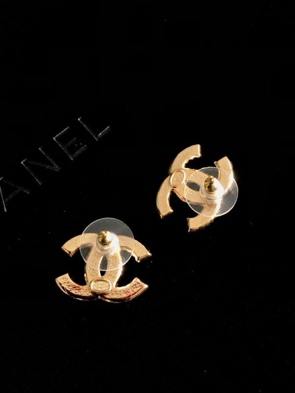 CHANEL Stud Earrings