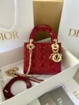 Mini Lady Dior Bag Patent Calfskin