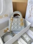 Mini Lady Dior Bag Pearlescent Lambskin