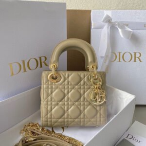 Mini Lady Dior Bag Lambskin