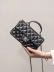 CHANEL  CF handle wrist bag