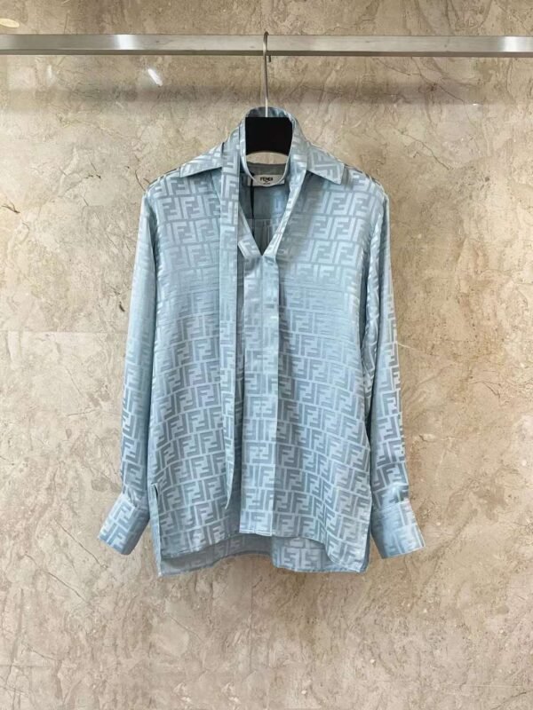 FENDI  2024 silk shirt