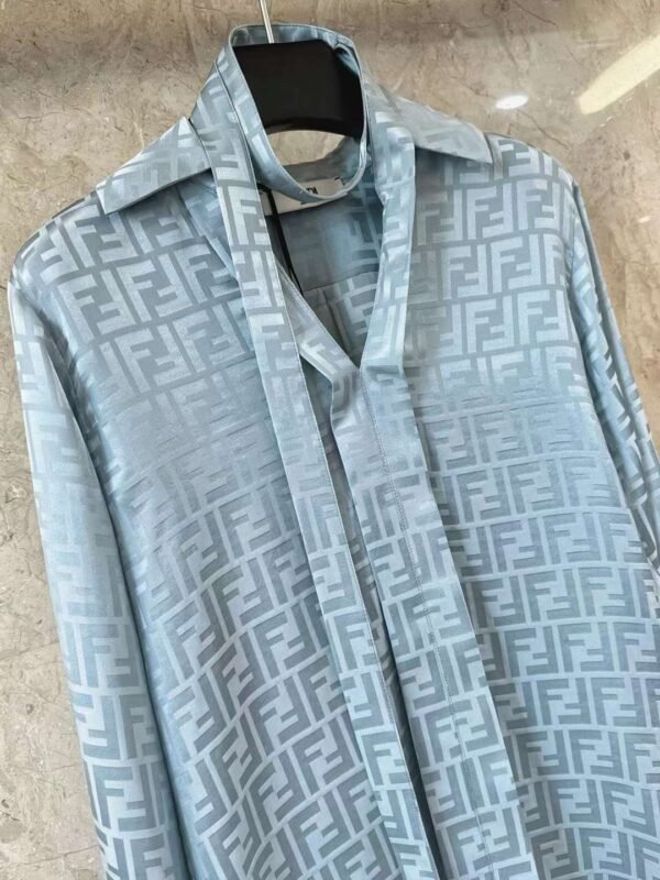 FENDI  2024 silk shirt