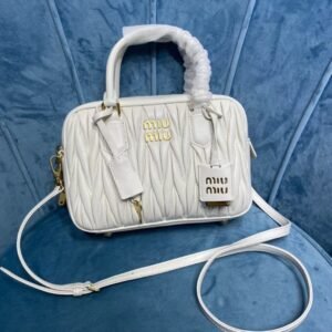 MIUMIU  NEW TOO PRETTY bowling bag