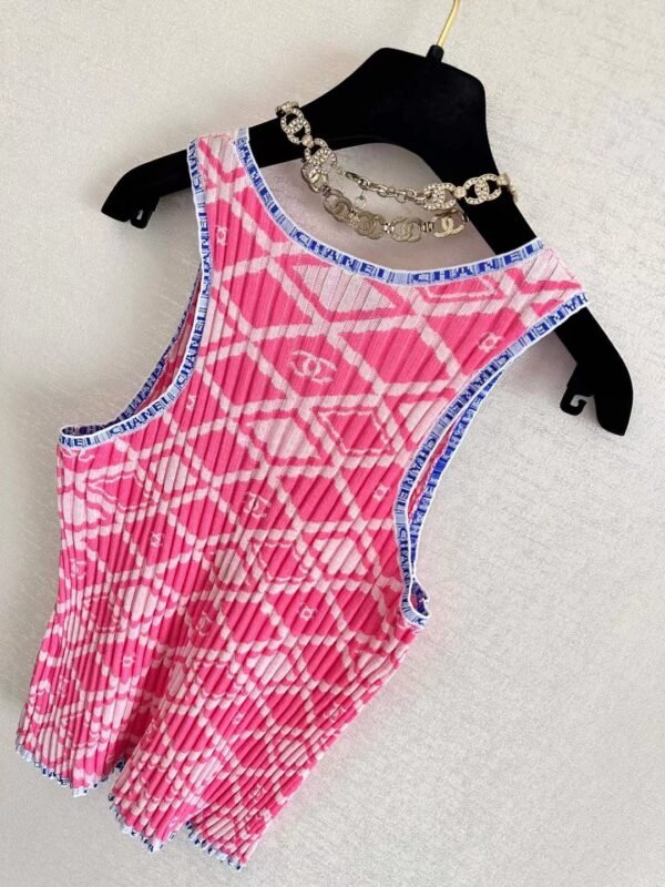 CHANEL 24s Pink tank top