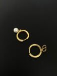 DIOR FALL 22 Alphabet pearl earrings