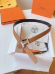 HERMES  EPSOM 24mm  Calfskin double-sided belt