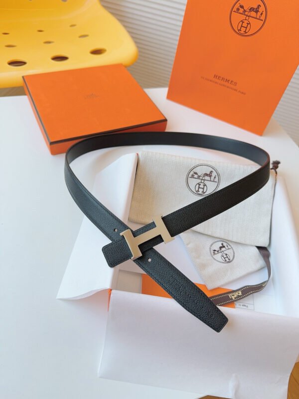 HERMES  EPSOM 24mm  Calfskin double-sided belt