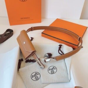 HERMES KELLY POCKET 18 Card belt