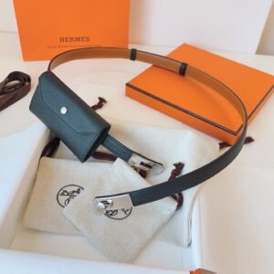 HERMES KELLY POCKET 18 Card belt