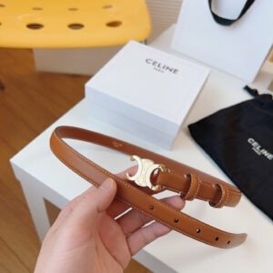 CELINE LOGO belt 18mm