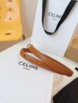 CELINE LOGO belt 18mm