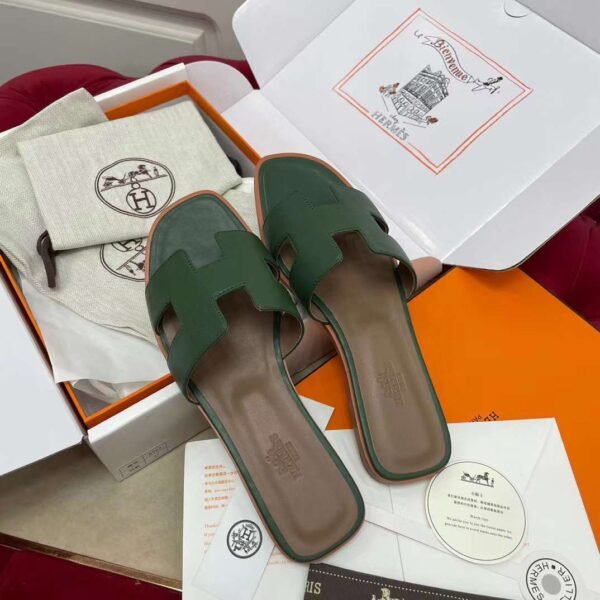 HERMES H LOGO sandal