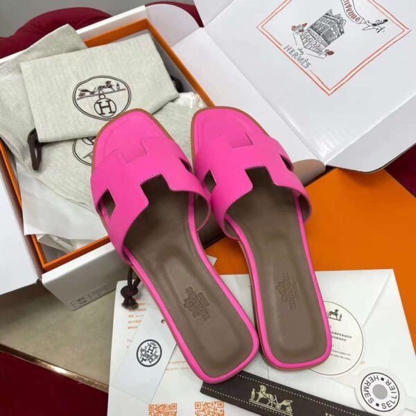 HERMES H LOGO sandal