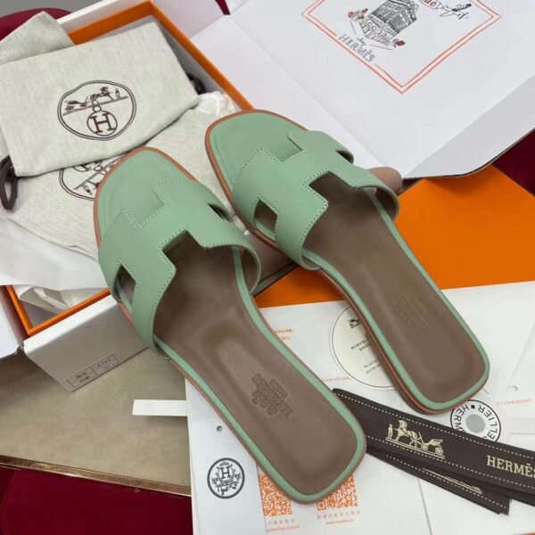 HERMES H LOGO sandal