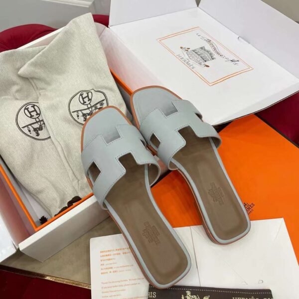 HERMES H LOGO sandal