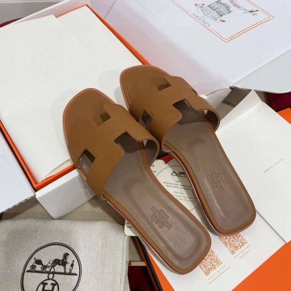 HERMES H LOGO sandal