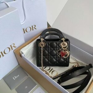 Dioramour Mini Lady Dior Bag