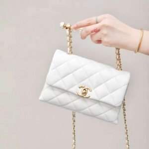 CHANEL Flap Bag with Top Handle