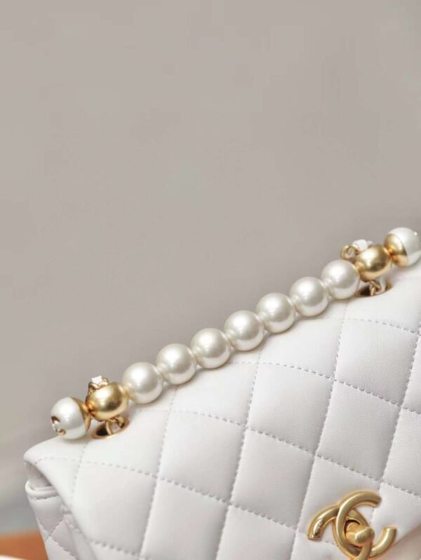 CHANEL Flap Bag with Top Handle