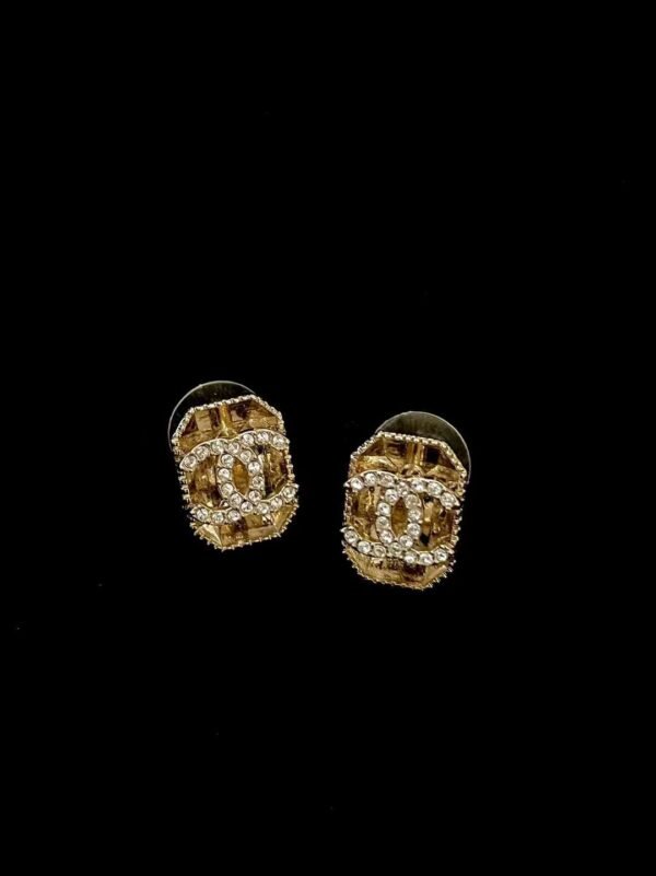 CHANEL Stud Earrings